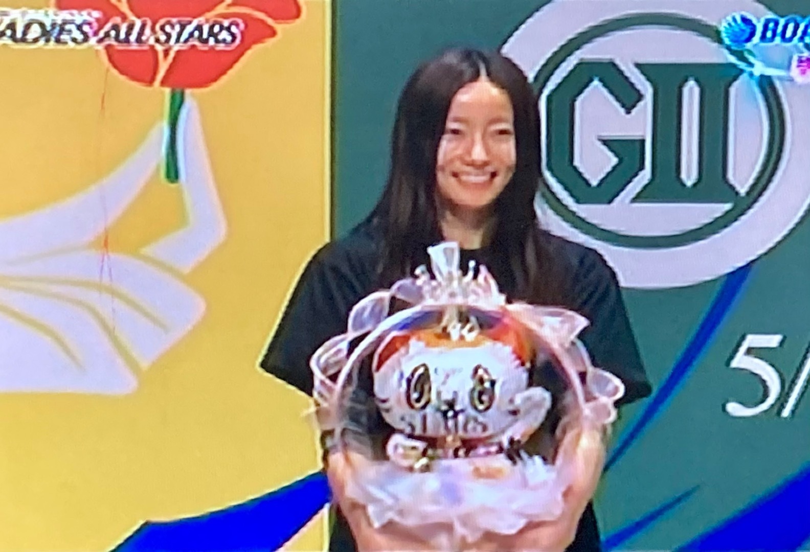 浜田亜理沙選手がレディースオールスター制覇: 我が道・輪が道